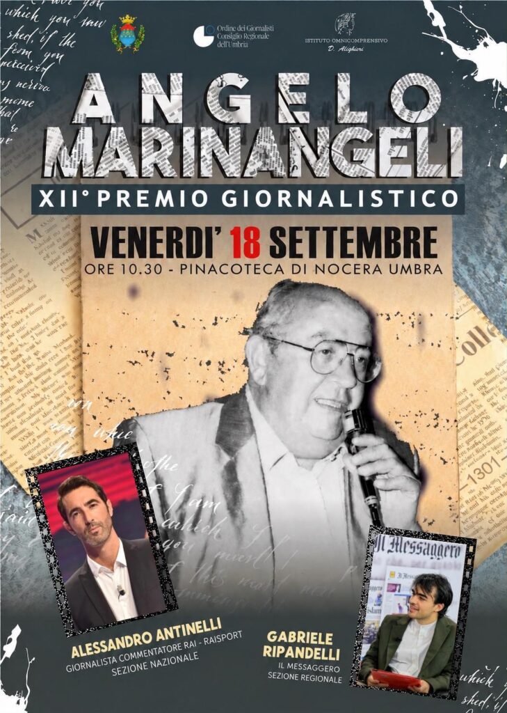 Premio giornalistico ‘Angelo Marinangeli’
